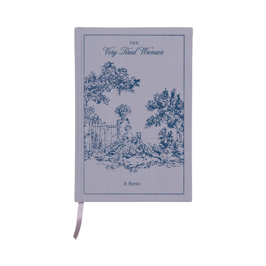 Vintage book - inspired journal - Very Tired Woman | Designworks Ink