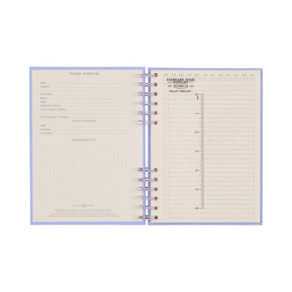 Standard issue notebook Nr.12 - Lavender & Periwinkle | Designworks Ink