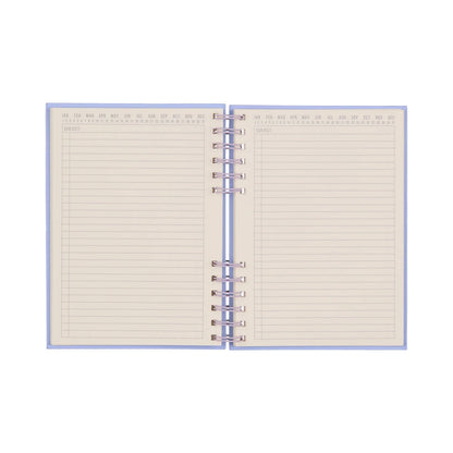 Standard issue notebook Nr.12 - Lavender & Periwinkle | Designworks Ink