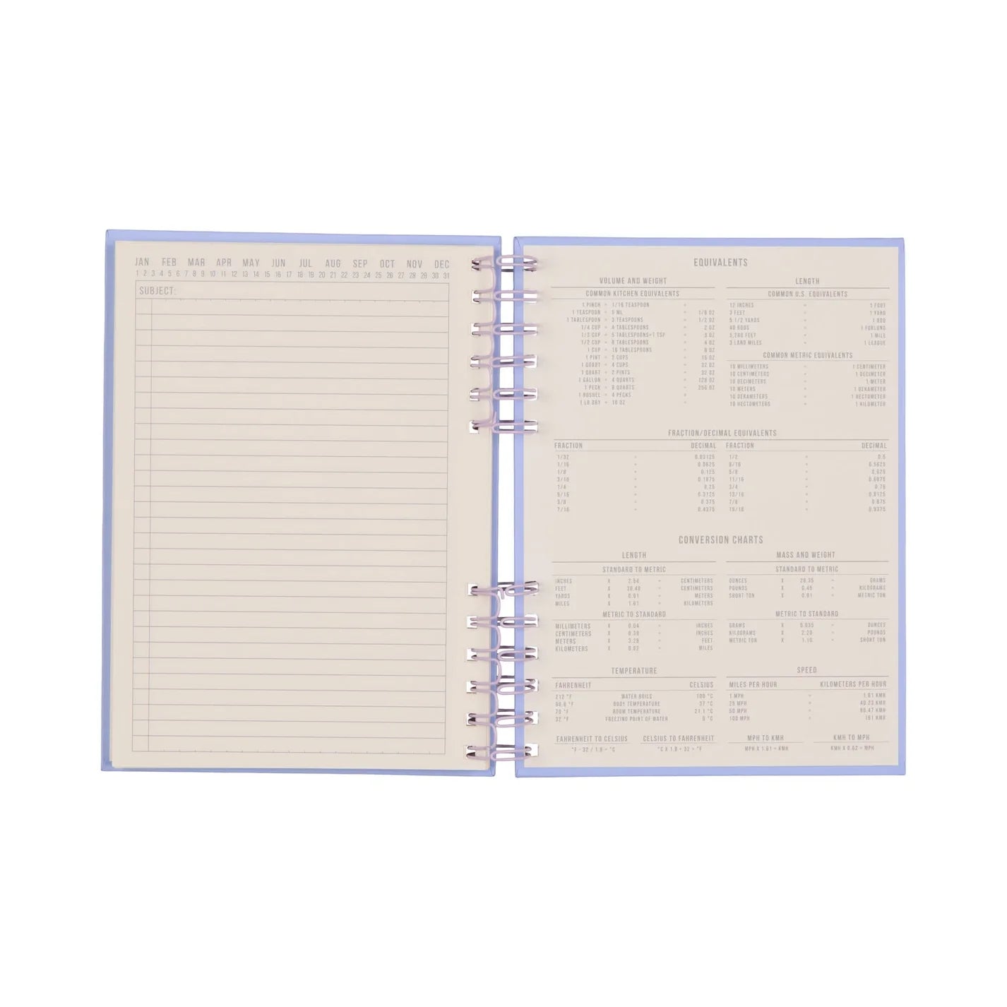 Standard issue notebook Nr.12 - Lavender & Periwinkle | Designworks Ink