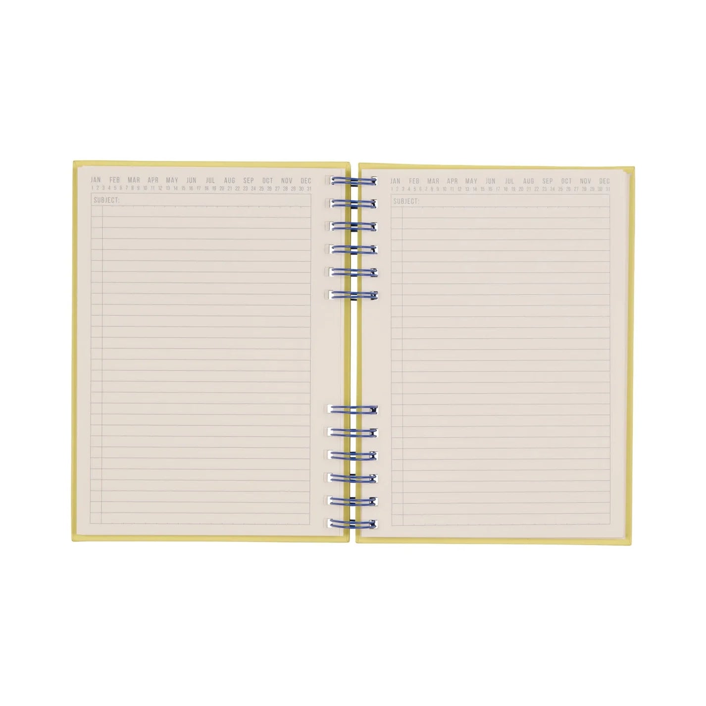 Standard issue notebook Nr.12 - Cobalt & Citron | Designworks Ink