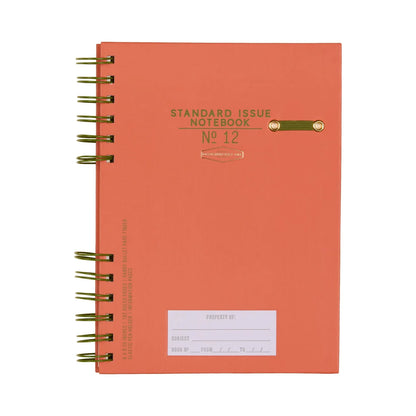 Standard issue notebook Nr.12 - Army Green & Chili | Designworks Ink
