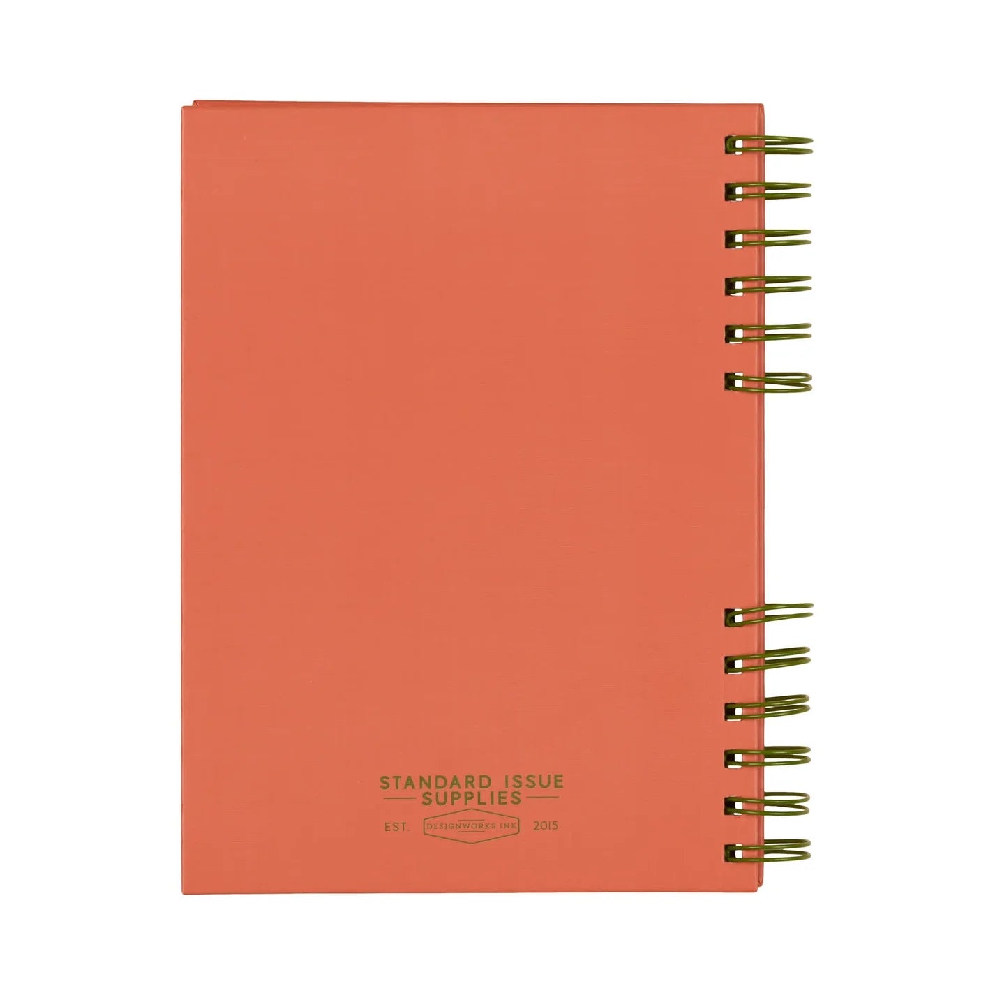 Standard issue notebook Nr.12 - Army Green & Chili | Designworks Ink