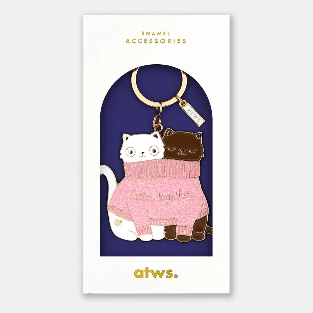 2 Cats in a Sweater - Keychain | All the ways to say