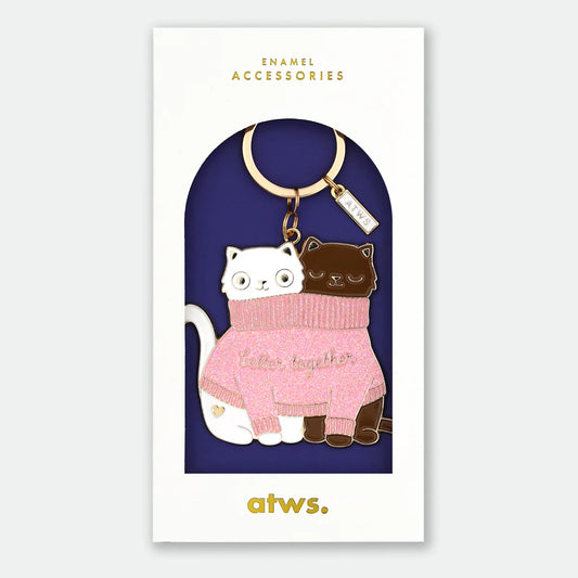 2 Cats in a Sweater - Keychain | All the ways to say