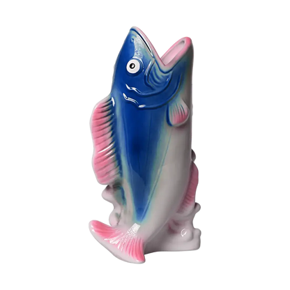 Vase Fish - Blue/Pink | Kitsch Kitchen