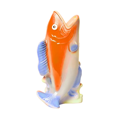 Vase Fish - Orange/Blue | Kitsch Kitchen