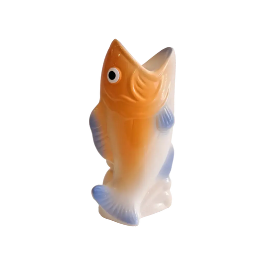 Candle Holder Fish - Orange/Blue | Kitsch Kitchen