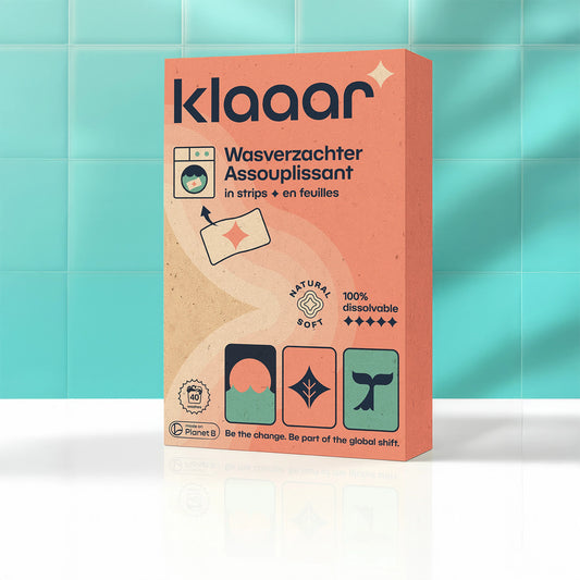 Klaaar wasverzachters - 40 wasbeurten | Wondr Care