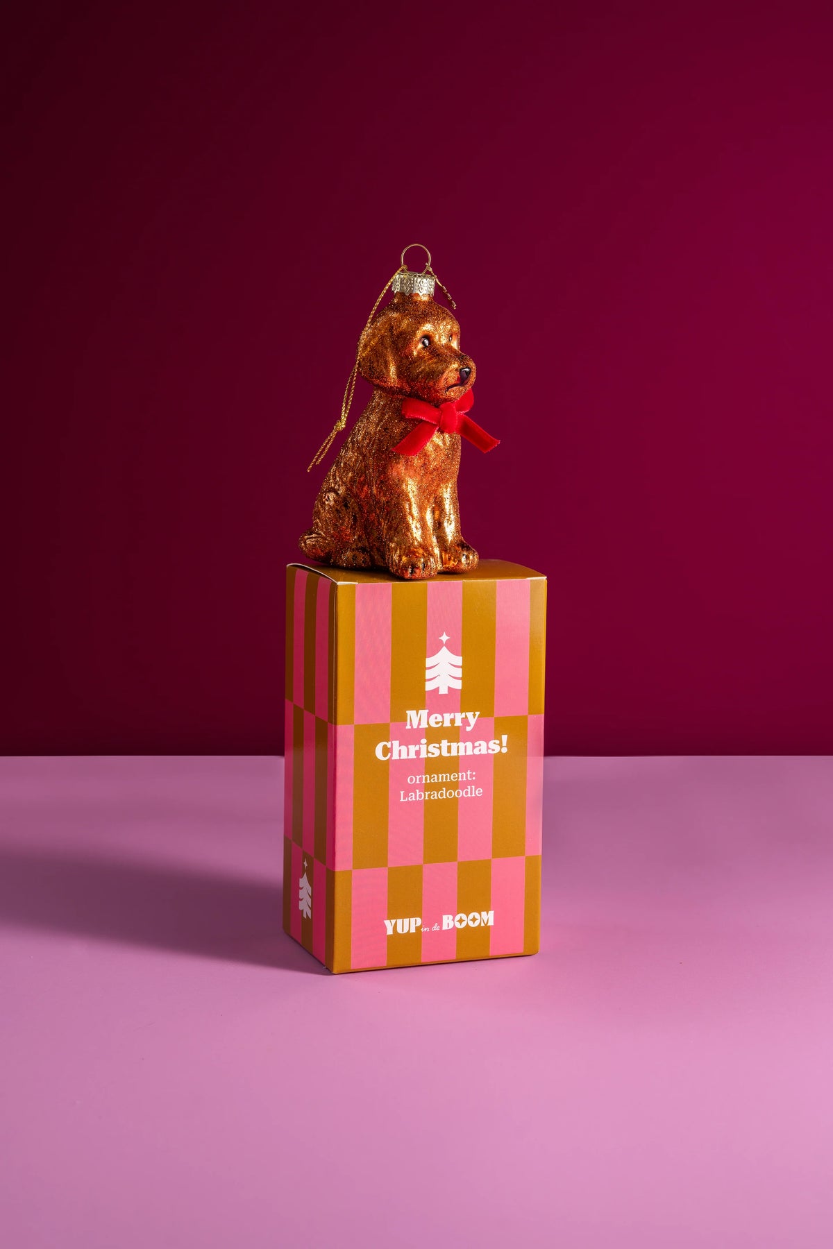 Kerstornament - Labradoodle | Yup in de boom