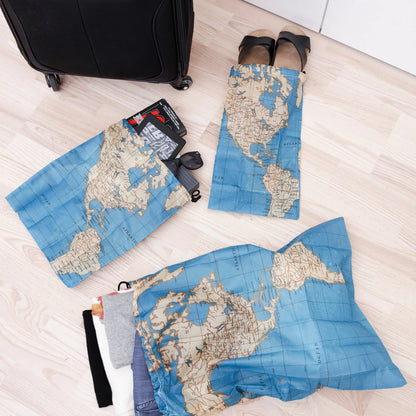 Around the world travel bag set | Kikkerland