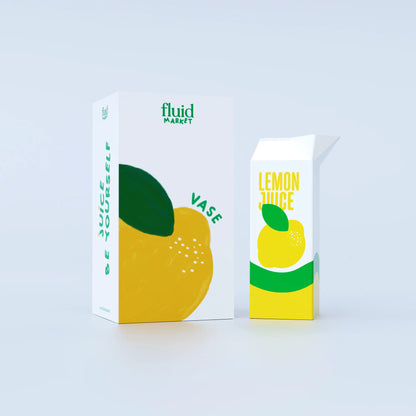 Vase lemon juice | Fluid market - de inKijk