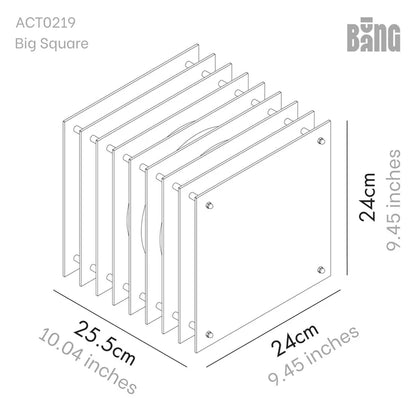 Lop lamp big square - green | BaNG Design