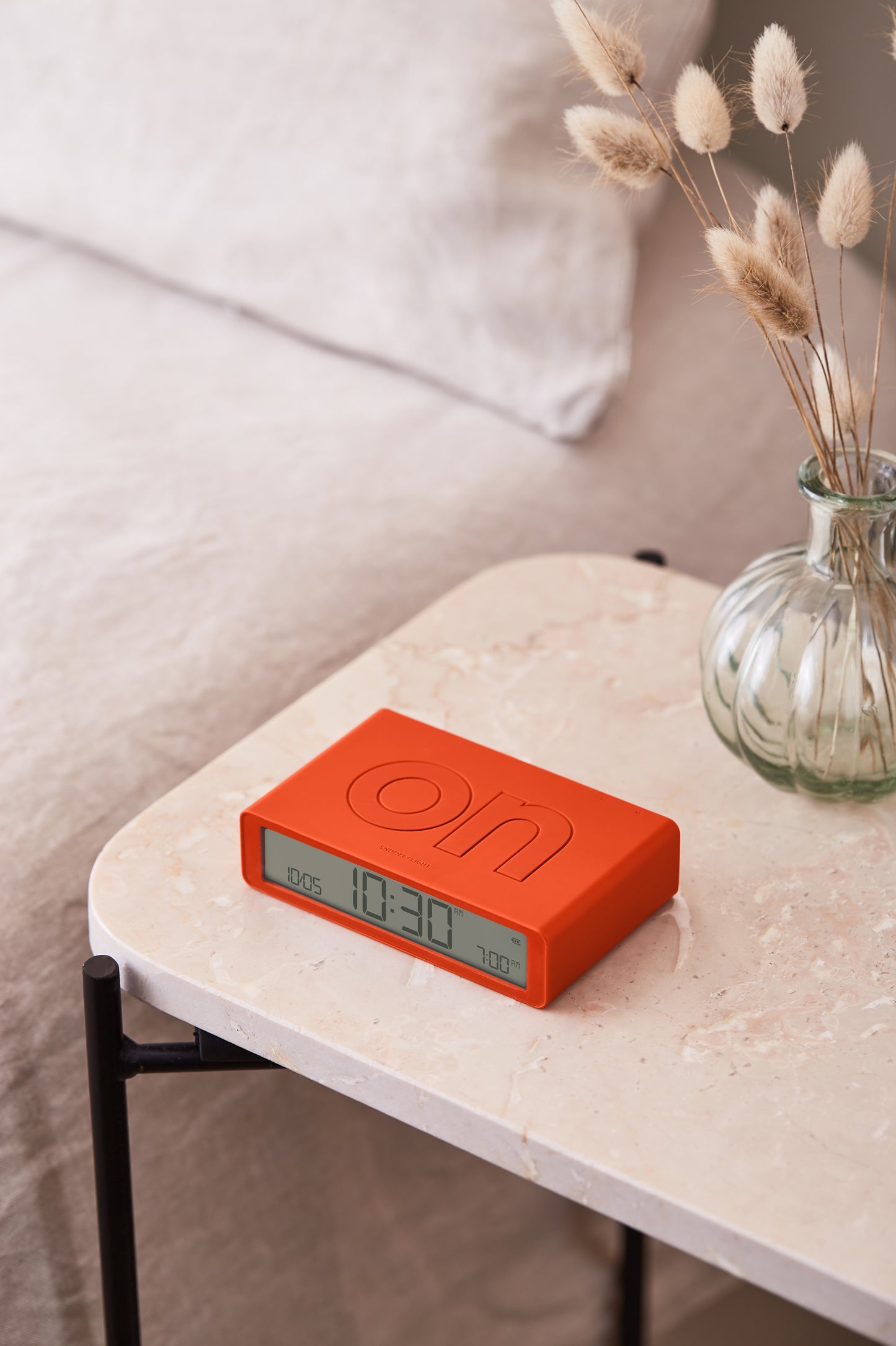Digitale wekker Flip Classic -Orange | Lexon
