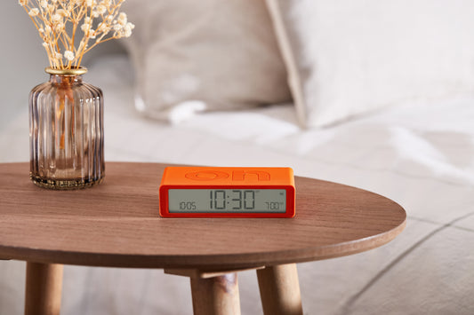 Digitale wekker Flip Classic -Orange | Lexon