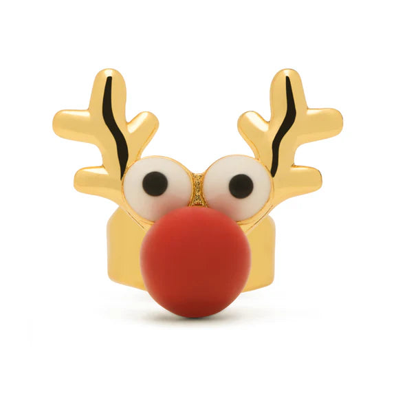 Rudolph - Gold Plated - 1 stuk | LULU Copenhagen