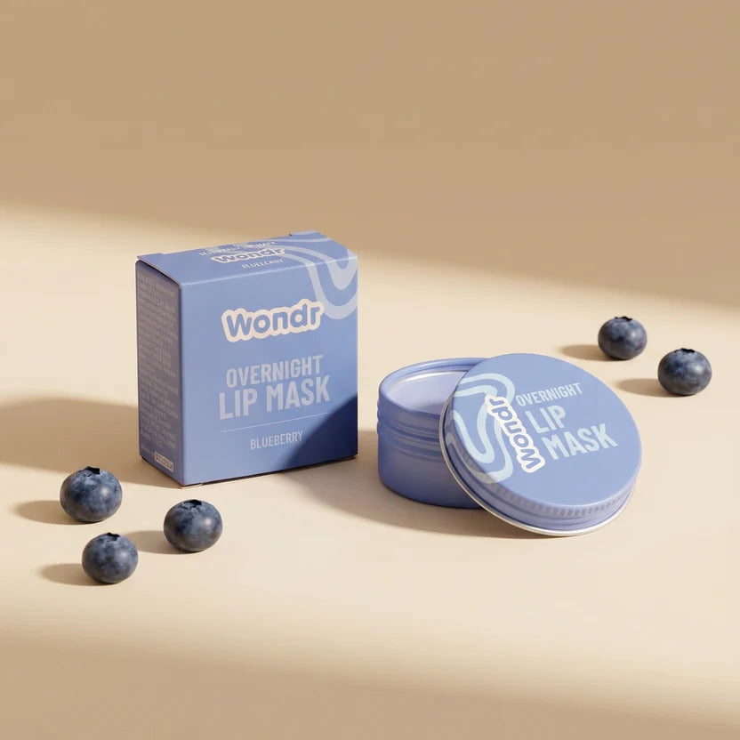 Overnight Lip Mask - Blueberry | Wondr Care