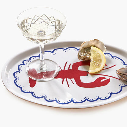 Lobster -  Oval Serving Tray | BLU KAT