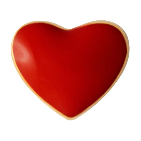 Love U - passion red - Gold Plated - 1 stuk | LULU Copenhagen - de inKijk