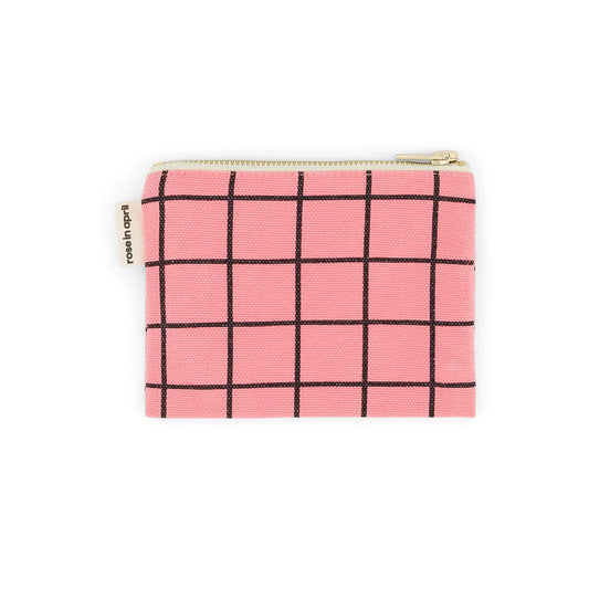 Purse - Marie - Funky Pink School Check | Rose in April