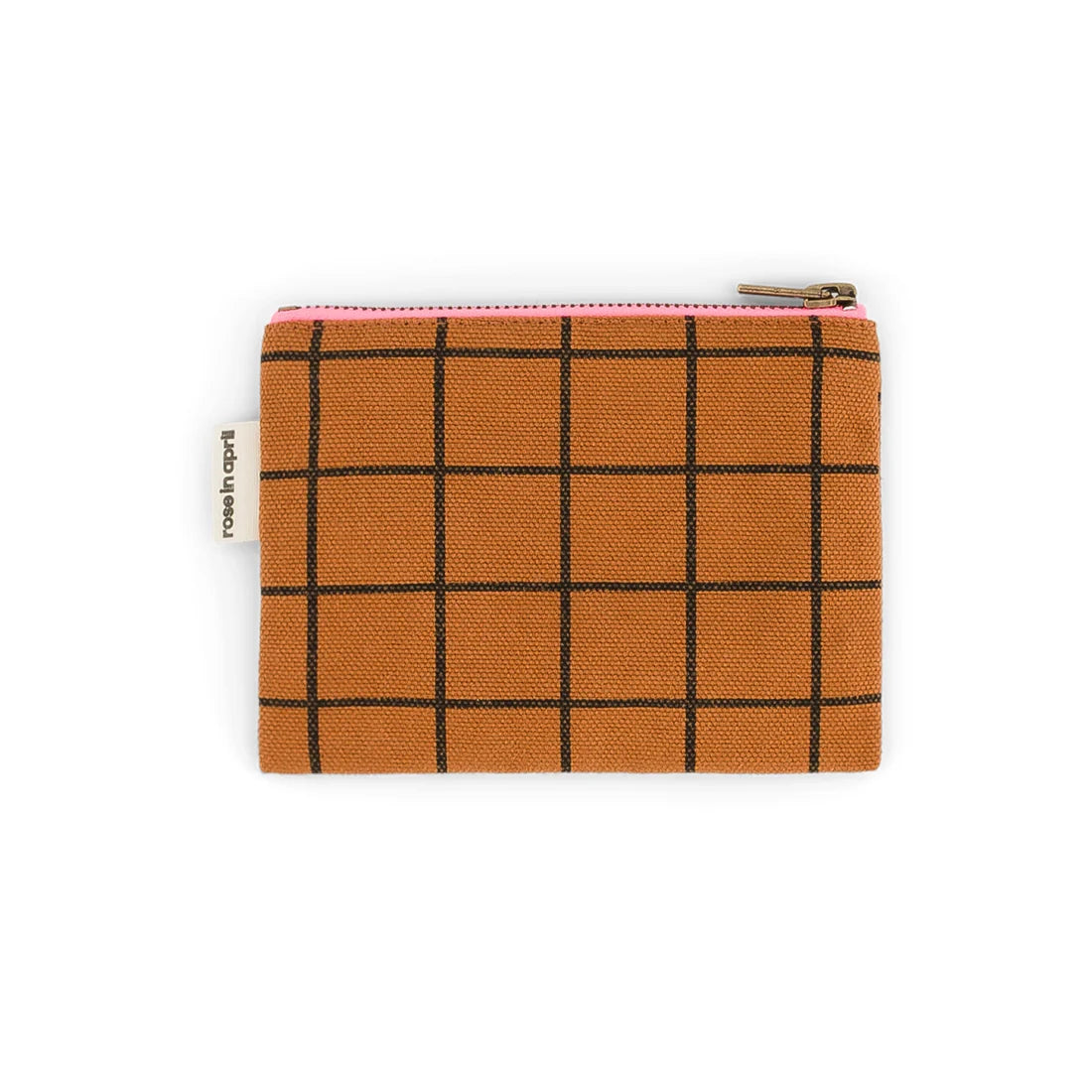 Purse - Marie - Ginger School Check | Rose in April