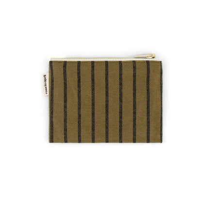 Purse - Marie - Olive Tennis Stripes | Rose in April