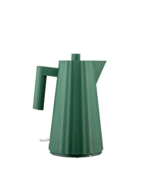 Waterkoker - groen - plissé | Alessi