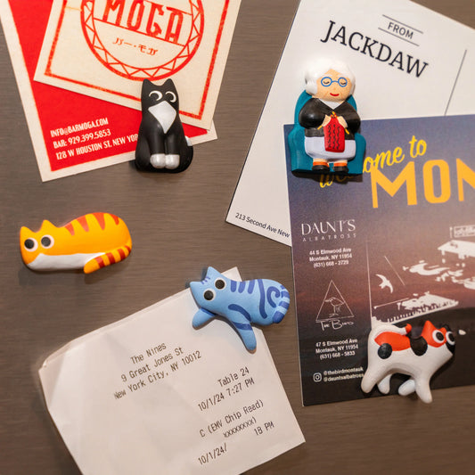 Cat lady Magnets | Kikkerland