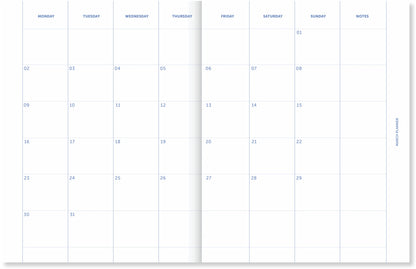 A-Planner 2026 - Beige Linen | A-Journal