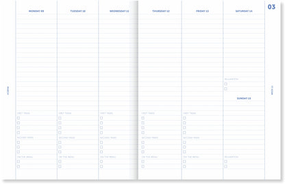 A-Planner 2026 - Beige Linen | A-Journal