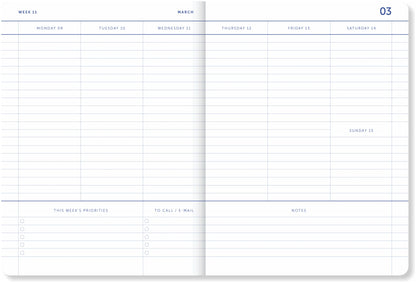 A6 My Journal 2026 - Checkered | A-Journal