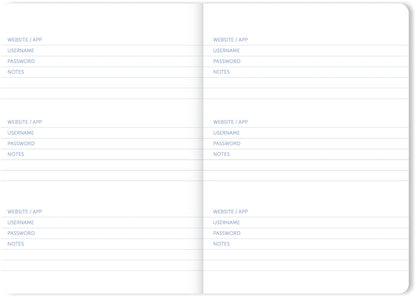 Password Journal | A-Journal