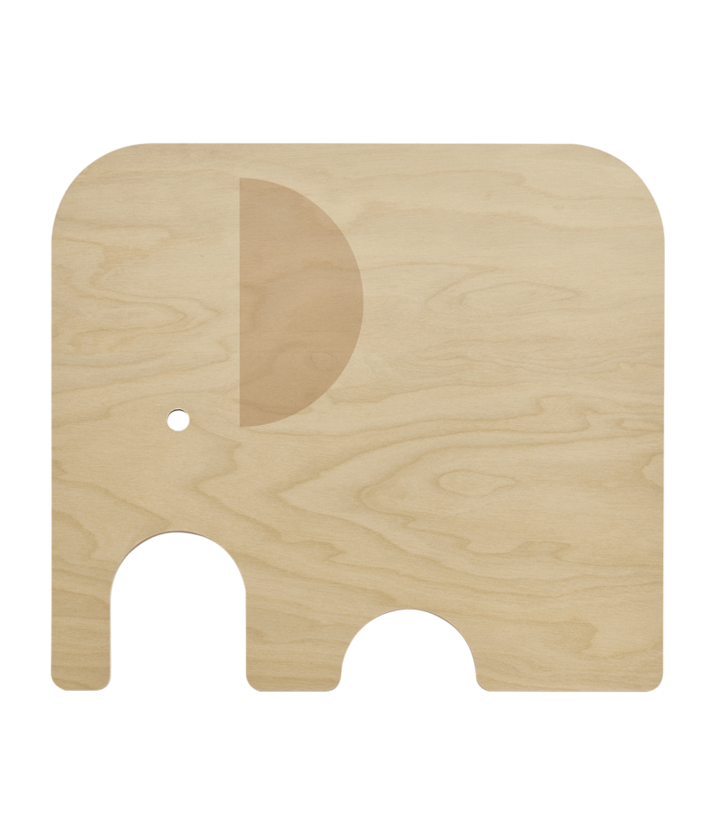 Chop & serve board Elephant - Pink - Medium | Muurla - de inKijk