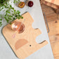 Chop & serve board Elephant - Pink - Medium | Muurla - de inKijk