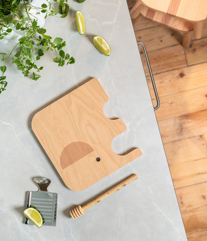 Chop & serve board Elephant - Green - Small | Muurla - de inKijk