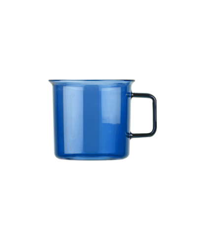 Glass mug - blue - 3,5dl | Muurla - de inKijk