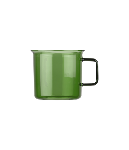 Glass mug - green - 3,5dl | Muurla - de inKijk