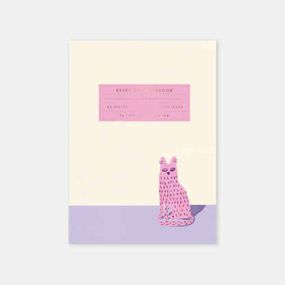 Lonely Cat - Notebook A5 | All the ways to say - de inKijk