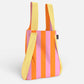 Rugzak en schoudertas in één - Vanilla Stripes | Notabag