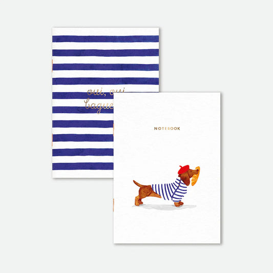 Duo Oui Baguette - Pocket Notebook A6 | All the ways to say