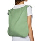 Rugzak en schoudertas in één - olive | Notabag recycled