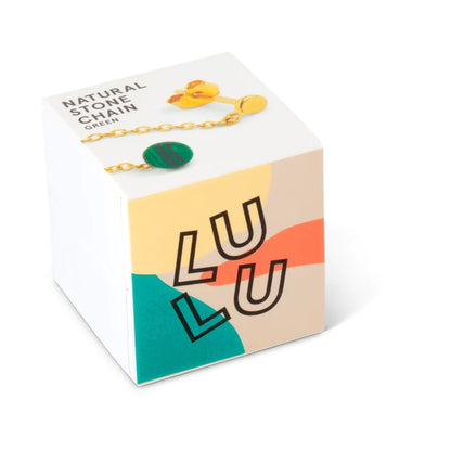 Natural Stone Chain - Green - 1 stuk | LULU Copenhagen - de inKijk