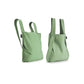Rugzak en schoudertas in één - olive | Notabag recycled