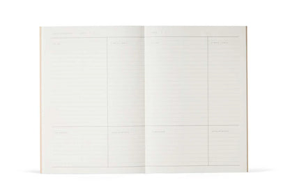 Milo weekly work journal - green&rose | Notem-Studio - de inKijk