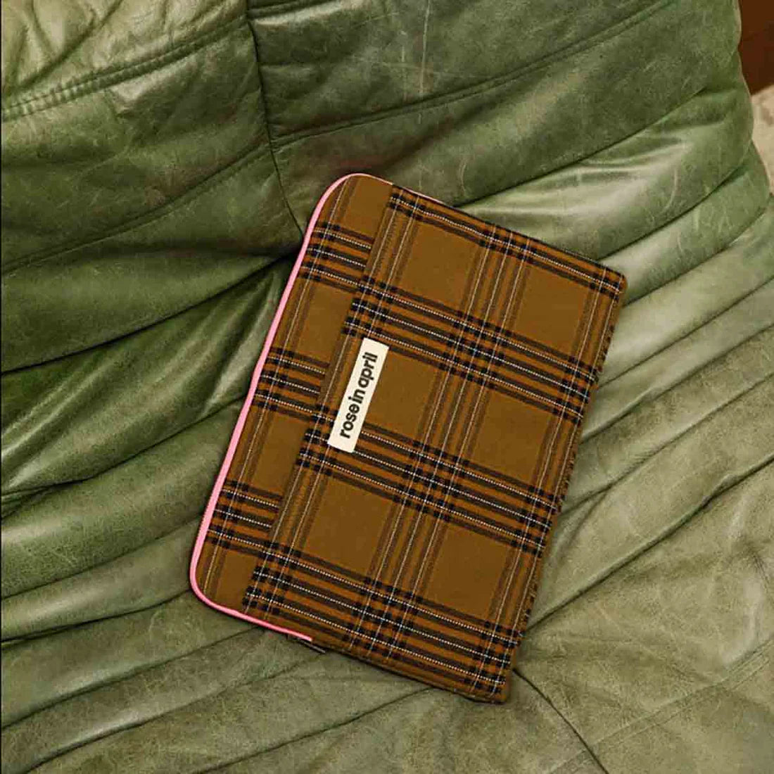 Laptop sleeve 13&14" - Octave - Tartan Check | Rose in April