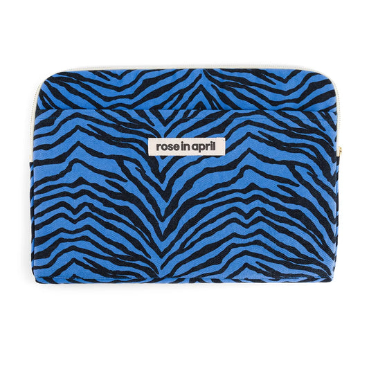 Laptop sleeve 13&14" - Octave - Greek Blue Zebrou | Rose in April