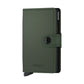 Mini wallet - Matte green black | Secrid - de inKijk