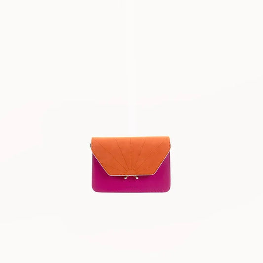 Shoulder bag - coloré - positano purple + arancia orange | Sticky Sis
