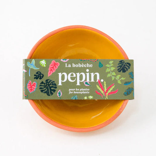 Planten - bobèche - mosterdgeel | Pepin