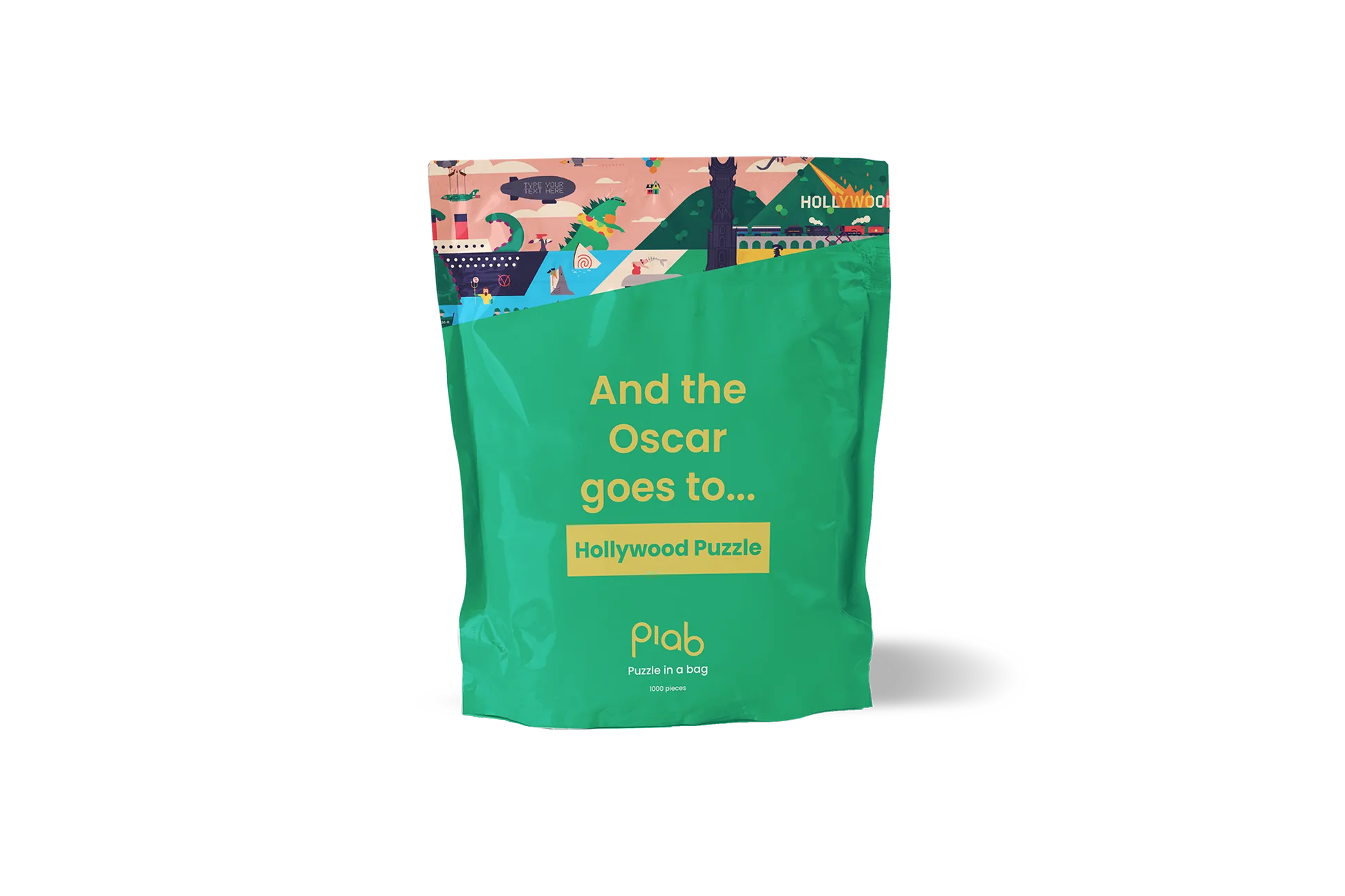 De Hollywood puzzel | Puzzle in a bag - de inKijk
